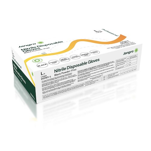 Jangro Nitrile Disposable Powder Free Examination Gloves (DG183-S)